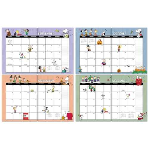 Current 2026 PEANUTS Desk Planner & Calendar, 8.5-Inch x 11-Inch Size Closed, Large Bookstore-Quality Snoopy Monthly Calendars for Kitchen & Office