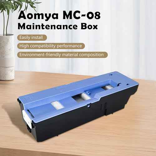 Aomya MC-08 Maintenance Cartridge Compatible Canon MC08 Waste Ink Tank for Canon Imageprograf iPF8000 iPF8100 iPF8300S iPF8400 iPF9000 iPF9100 iPF9400 Printers.