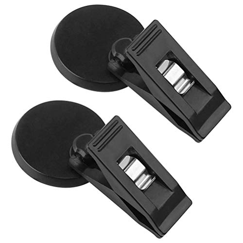 2Pcs Car Note Pad Holder, Windscreen Clip for Tickets & Cards, Self-Adhesive