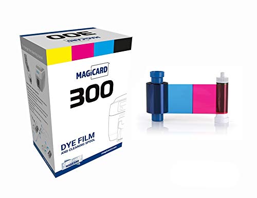 Bodno Magicard 300 Printer MC300YMCKO/2 Color Ribbon - YMCKO - 300 Prints Software Demo Card