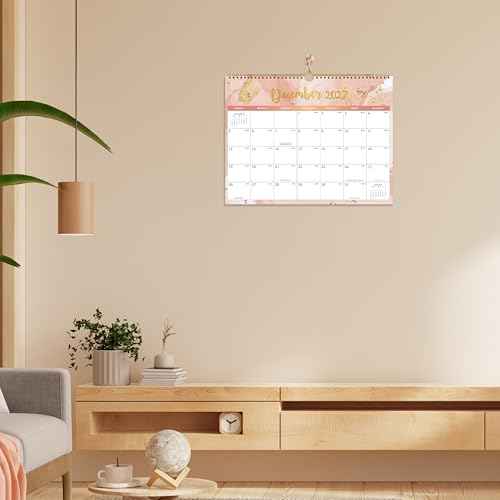 Calendar 2026-2027 - Wall Calendar 2026-2027 from Jan.2026 - Dec.2027, 14.5" x 11.5", 2 Year Calendar with Large Blank Blocks and Julian Dates, 2026 Wall Calendar