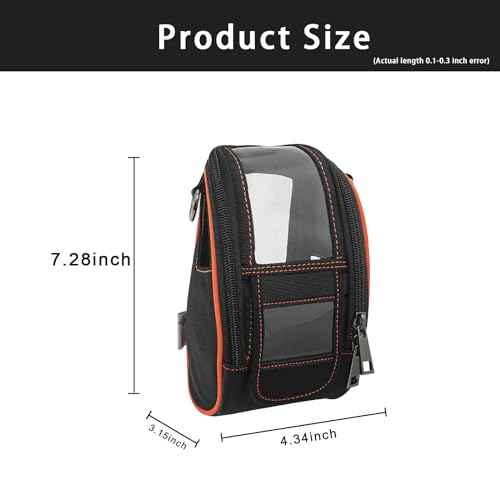 Soft Carrying Case for Zebra ZQ610 QLN220 ZR628 Mobile Thermal Printer - 2024 Upgrade Case Holster with Shoulder Strap and Belt Clip Compatible with Zebra ZQ610 QLN220 ZR628 Portable Carry Accessories