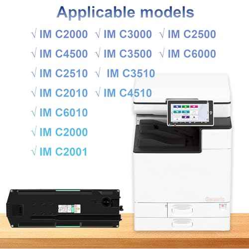 418425 D0BQ6400 D0BQ-6400 Waste Toner Container Bottle Compatible for Ricoh Savin Lanier IM C2000 IM C3000 IM C2500 IM C4500 IM C3500 IM C6000 Printers