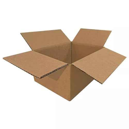 Corrugated Mail And Shipping Packaging Coxes - 25 Pack (12 x 9 x 6 inch / 25 pack), Corrugated Boxes For Shipping, Mailing, Storage & Moving Out, Brown Storage Cardboard Boxes