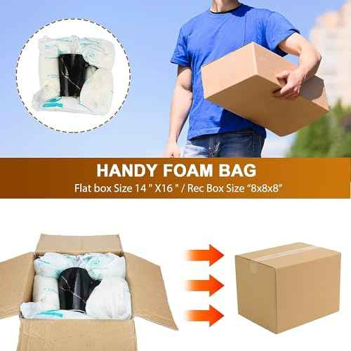 Foam Bag For Shipping, 6PCS 20"x24" Expanding Foam for shipping Instant Pack Quick Expanding Foam Packaging Bags, Packing, Mailing and Shipping Solutions