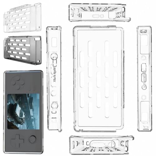 Clear TPU Protective Case for GKD 350H Ultra Console - Shockproof & Heat Dissipation, One Size