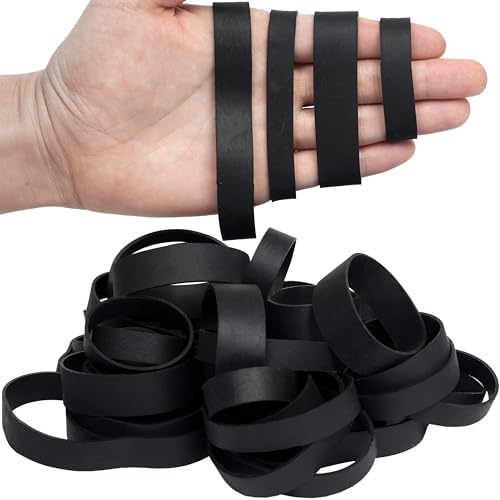 Assorted Rubber Bands 82/84/94/105 - Mixed Size Elastic Bands 50pc HAIDIBAO