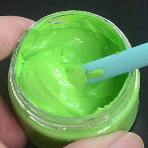 Chalk Paste Chalk Paste for Silk Screen Stencils .Screen Printing Ink £¬Pigment for Wood, T-Shirts, Fabric, Chalkboard DIY Home Decor (12 Bottles)