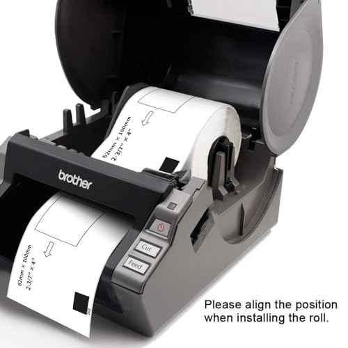 Compatible Shipping Labels Replacement for DK-1202 (2.4" x 3.9"), Use with Brother QL Label Printers (12 Rolls + 1 Reusable Cartridges, 300 Labels/Roll)