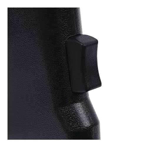 Alera ALE Height Adjustable T-Arms, Interval & Essentia Series Chairs/Stools, Black