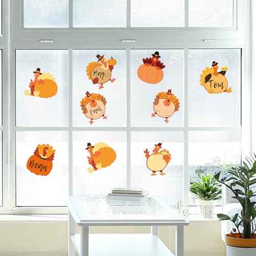 Fancy Land Turkey Cutouts 54 Pcs Fall Thanksgiving Decorations Holiday School Party Classroom Bulletin Board Decor