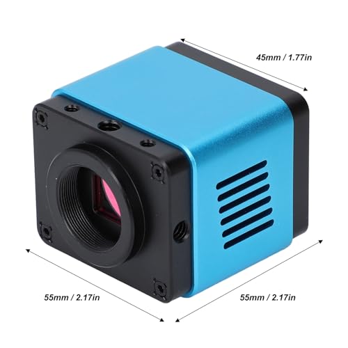Walfront 4K HD USB Microscope Camera 8.3MP for Digital Video & Photos - US Plug