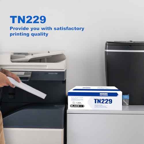 1 Pack TN229 Black Toner Cartridge, Compatible for TN229 TN-229 Toner Replacement for HL-L3220CDW L3280CDW L3295CDW L3300CDW L8245CDW MFC-L3720CDW L3765CDW L3780CDW L8395CDW Printer
