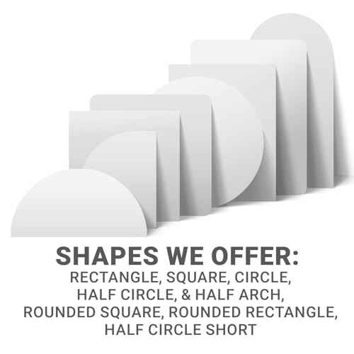GotPrint Premium Custom Foam Boards, 3/16" Thick Customized Your Own Design Text/Logo/Image Foam Poster Boards for Photo Mounting Presentations Art Craft, Shape Rectangle, 24" X 36", Pack of 1