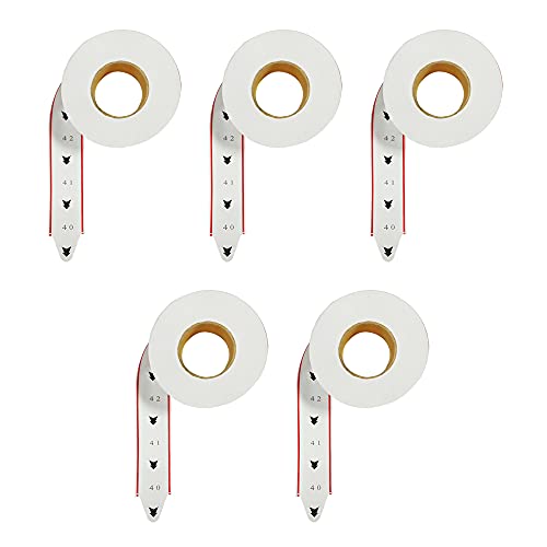 Take a Number Tickets 5 Rolls of 2 Digits for K-T Ticket Dispenser Queue Calling System 2000 Ticket Roll 00-99 White
