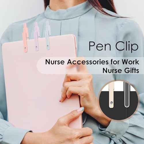 Hapikalor Gel Pens, 6 Pcs 0.5mm Quick Dry Black Ink Pens Fine Point Smooth Writing Pens, Cute Gifts for Women Stocking Stuffers for Teen Girls