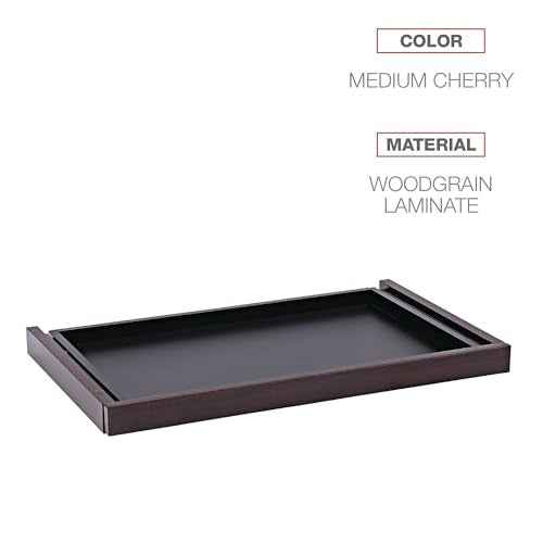 Alera ALE Valencia Series Center Drawer, 24 1/2w x 15d x 2h, Medium Cherry