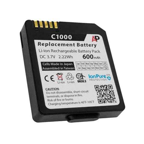 Artisan Power Replacement Battery for Vocera Communications C1000 Minibadge | 600 mAh | Best for Vocera Stryker C1000 Series | Replace Battery Number 230-063000