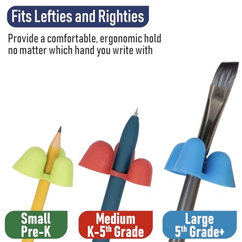 The Pencil Grip The Classics Writing CLAW Medium 6 Pack - Ergonomic Pencil & Utensil Grip for Kids & Special Needs