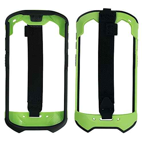 IYOUBOL Protective Cover Bumper Case Rugged Boot with Hand Strap for Zebra TC51 TC510K TC52 TC56 TC57 (Green)