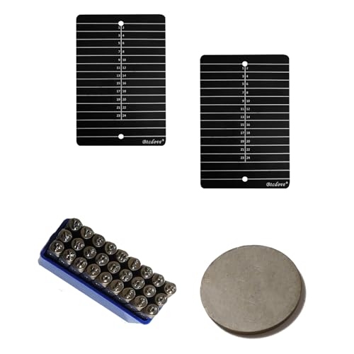Titanium Seed Phrase Storage Plates ? Dual Plate Design with Steel Stamps & Metal Workbench, Anti-Tamper Security Solution
