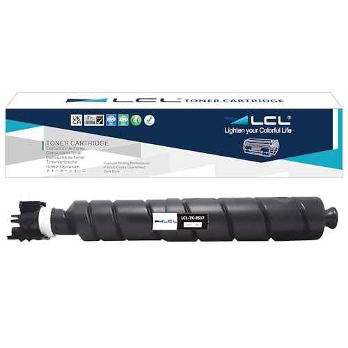 LCL Compatible Toner Cartridge Replacement for Kyocera TK8517 TK-8517 TK8517K TK-8517K 1T02ND0US0 CS-5052ci CS-6052ci TASKalfa 5052ci and 6052ci (1-Pack Black)