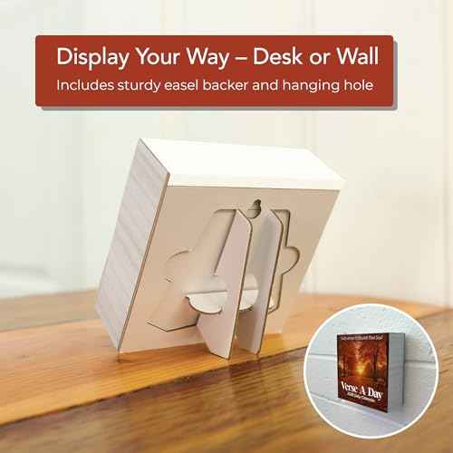 2026 Verse A Day Bible Calendar | 365 Christian Verses from the NIV Bible to Inspire Your Daily Devotional, Positive Motivational & Inspirational Daily Verses for Men & Women to Inspire Your Walk With God