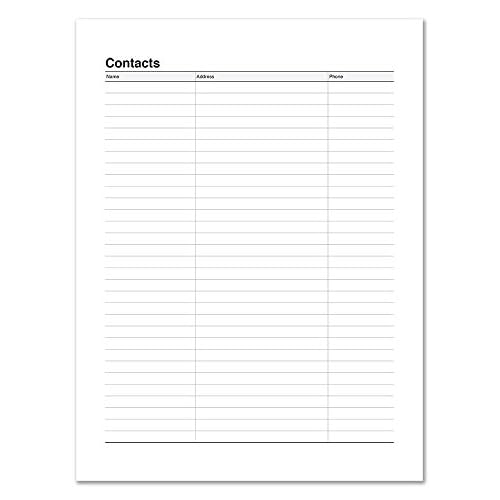 BookFactory Business Diary Universal Dates - for Any Year (384 Pages - 8 1/2'' x 11'') Red Cover Section Sewn Hardbound (CAL-384-7CS-LR(Diary))