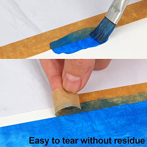 Guirnd 12PCS Colored Masking Tape 1.7cm x 12m Kids Art Supplies DIY Craft