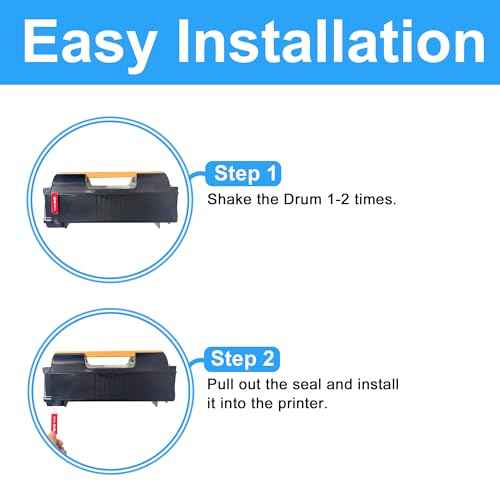 LCL Compatible Toner Cartridge Replacement for Xerox 106R01533 106R01535 13000 Pages for Phaser 4600 4620 4622 Printer (1-Pack Black)