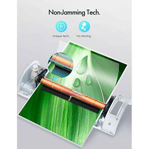 Laminator Machine, SINOPUREN Laminating Machine, Thermal Lamination 9-inch Quick 1min Warm-up JamFree-Tech Personal Lamination Work with 3mil 4mil 5mil Pouches, School/Office/Home use, White