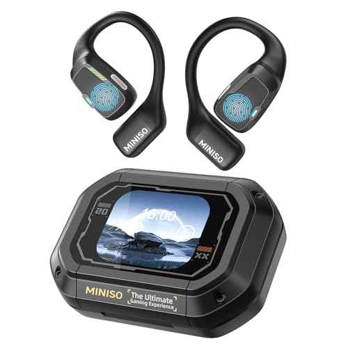 MINISO M98 Open Ear Translation Earbuds Real Time 135 Language Translator Earbuds Bluetooth 5.4 AI Translation Headphones with app fit iOS & Android Translation Device Earbuds for Travel Business