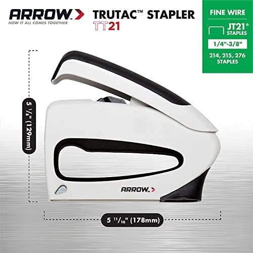 Arrow Stapler - Forward Action Manual Staple Gun for Upholstery Crafts & Repairs, Fits JT21 Staples - Listing Variation
