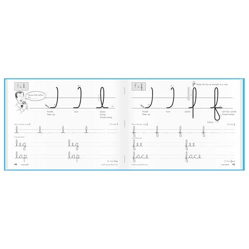 Learning Without Tears Cursive Kickoff Workbook for 2nd & 3rd Grade, Student Edition