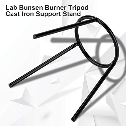 Garosa Stainless Steel Lab Tripod Stand for Heating - 9cm Dia, 13.5cm Foot, 1 Pack