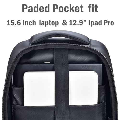 Expandable Travel Backpack, Business Laptop Backpack,Commute Backpack with USB Charging Port fit 15.6 Inch Laptop