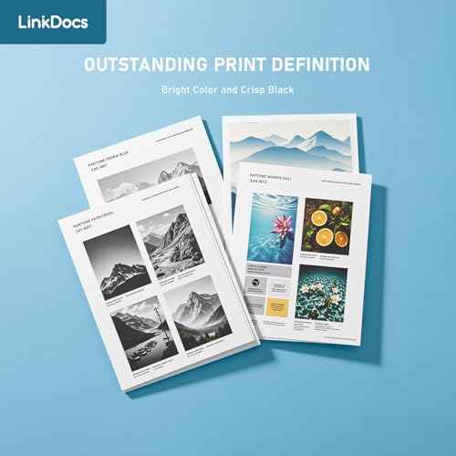 LinkDocs 275XL 276XL Ink Cartridge Combo Pack Remanufactured Replacement for Canon PG-275 CL-276 275XL 276XL used with PIXMA TS3520 TS3522 TS3500 TR4720 TR4722 TR4700 TS3700 Printers(1 Black, 1 Color)