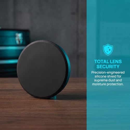 Silicone Projector Lens Cover - Waterproof Dustproof Cap Ø63.5mm for Home Theater & Outdoor Use