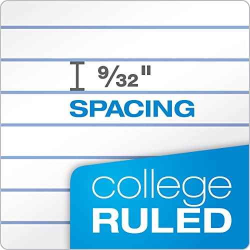 Oxford Spiral Notebook 8.5 X 11, Water Resistant Cover, 100 Sheets, College Ruled, 1 Subject - Pack of 12