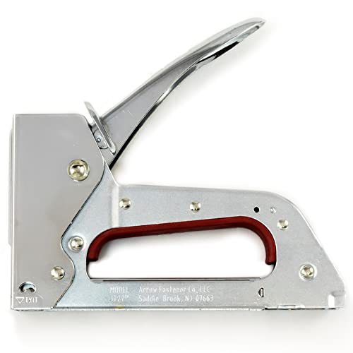Arrow JT27 Light Duty Staple Gun for Upholstery & Crafts – Fits 1/4