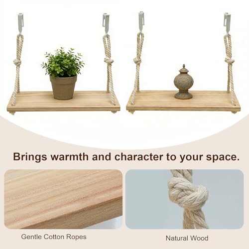 Fernlandia 2-Pack Cubicle Hanging Shelf with Adjustable Hooks Office Storage