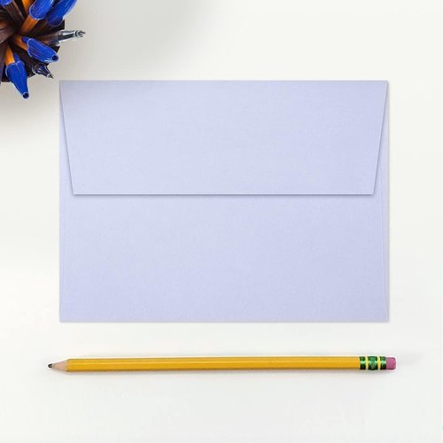 LUXPaper A7 Invitation Envelopes - Peel & Press | 5.25" x 7.25" | Lilac Purple | 80lb Text | 50 Count