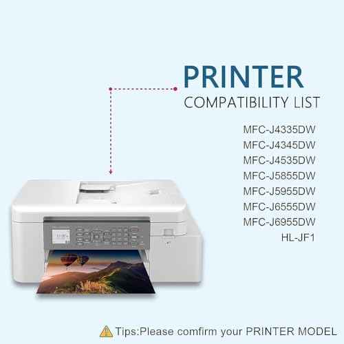 LC406XL LC406 lc406bk Black Ink Cartridges for Brother Printer MFC-J4335DW MFC-J5855DW LC 406 XL for MFC-J4535DW MFC-J6955DW MFC-J4345DW MFC-J5955DW 2PK