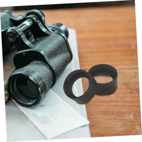 HEALLILY 2pcs Scope Eyepiece Eyecup Cover Microscope Eyepiece Guard for 36-38mm Binocular Eye Cups