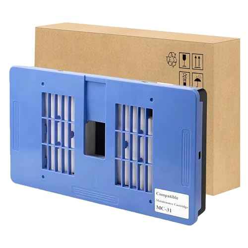 MC-31 Maintenance Cartridge Replacement for Canon ImagePROGRAF Ta-20 Ta-30 TM-200 TM-205 TM-240 TM-300 TM-305 TM-340 TM-5200 TM-5205 TM-5300 TM-5305 TM-5400 TM-5410 Printers (1-Pack)