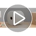 Foam Wrap Roll 320' x 12 Wide 1/16 Thick Cushion - Perforation, White