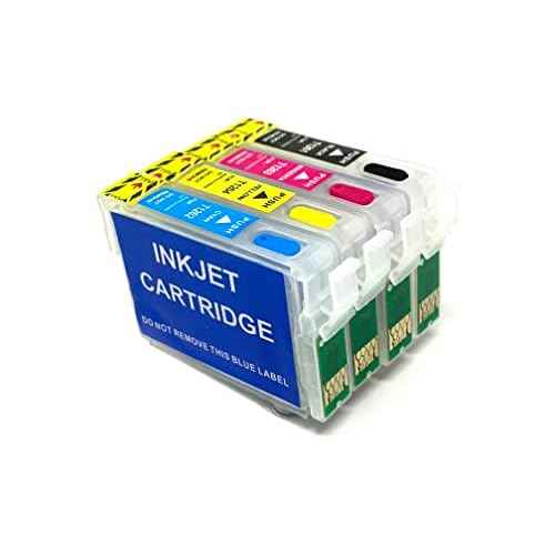 INKXPRO Remanufactured Empty 126 126XL High Capacity Empty Cartridge for 126 for Workforce 545 645 845 630 WF-3520 WF-3540 WF-7520 WF-7010 Stylus NX430