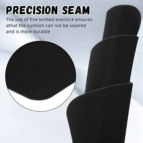 Crtiin 50 Pack Mouse Pad Bulk Computer Mouse Pad Gaming Mousepad for Computers, Laptop, Back to School Office Graduation Gifts with Non Slip Rubber Base(7.09 x 8.66 Inch,Black)