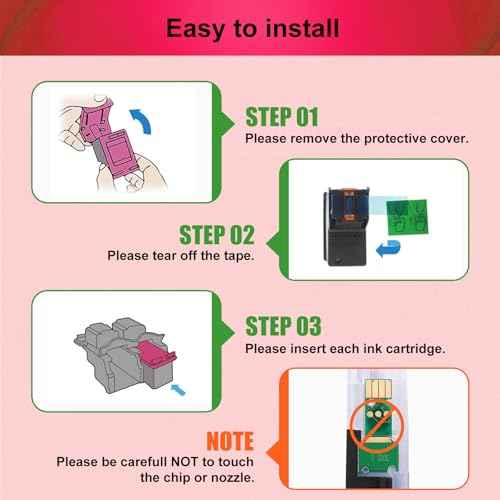 245XL 246XL Ink Cartridges Replacement for Canon PG245XL CL246XL for Pixma TR4520 TR4527 MX492 MX490 MG2520 MG2522 MG2525 MG2920 MG2922 MG3022 MG3029 TS3320 Printer (1 Black, 1 Tricolor)