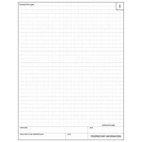 BookFactory Burgundy Engineering Notebook - 240 Pages (.25'' Engineering Grid Format) 8 7/8'' x 11 1/4'' Engineering Lab Notebook Burgundy Cover Section Sewn Hardbound (Made in USA)